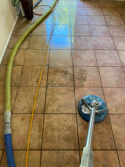 Results of Tile and Grout Cleaning