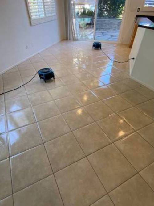 Hard Surface floor Cleaning After